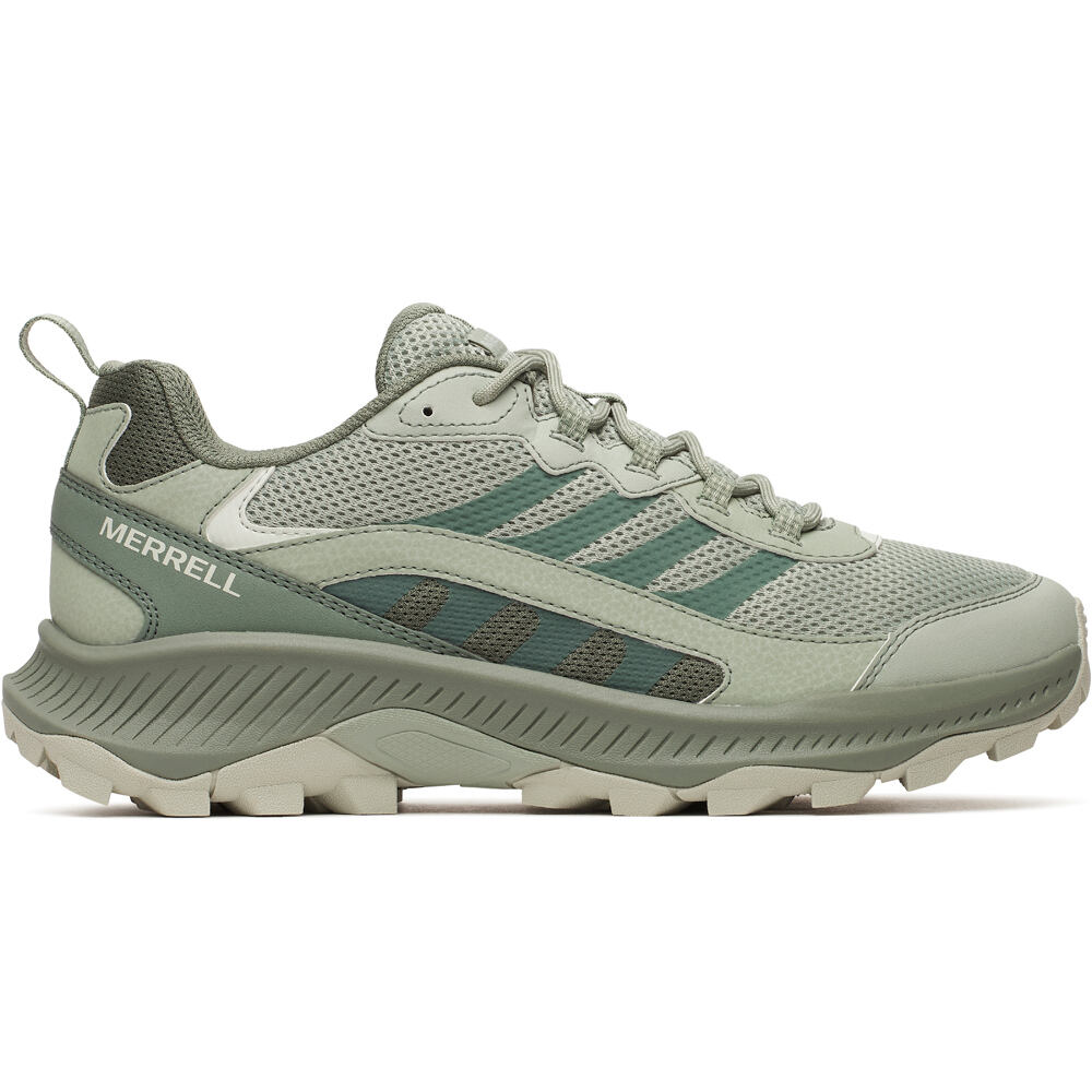 Merrell zapatilla trekking hombre SPEED STRIKE 2 BLANCO lateral exterior