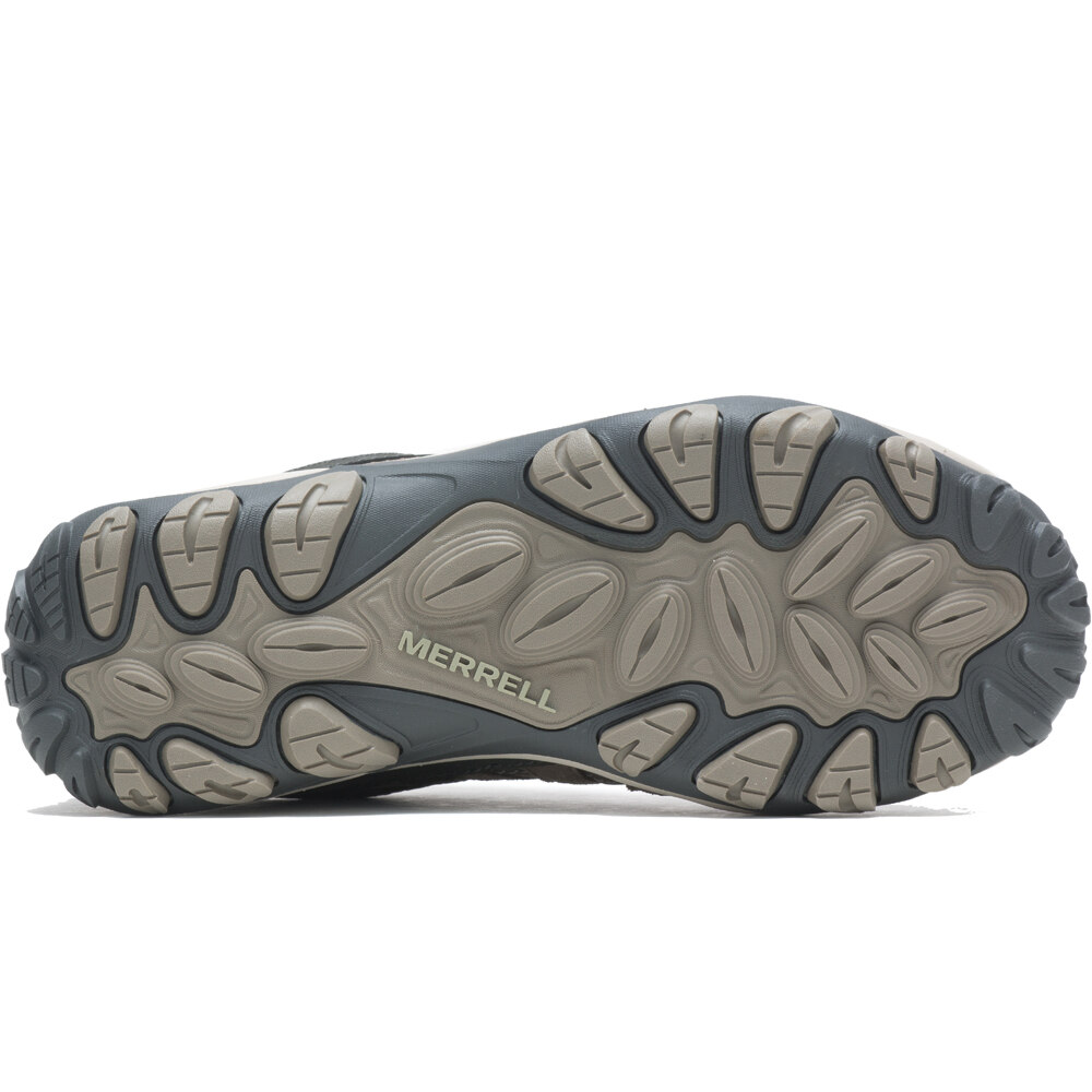 Merrell zapatilla trekking mujer ACCENTOR 3 WATERPROOF MARRON vista superior
