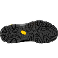 Merrell zapatilla trekking mujer MOAB 3 SYN GORE-TEX NEGRO vista superior