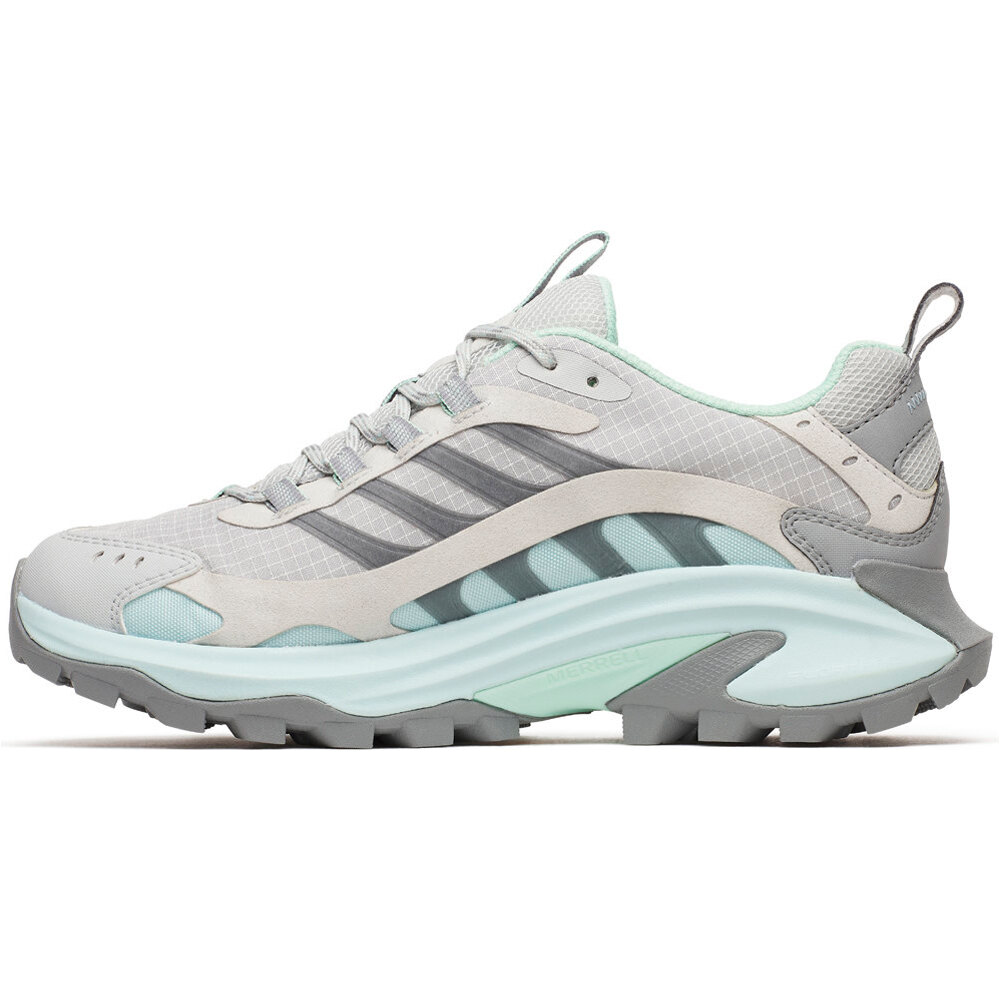 Merrell zapatilla trekking mujer MOAB SPEED 2 GORE-TEX GRIS puntera