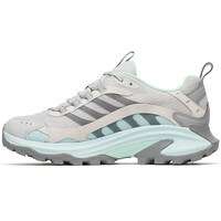 Merrell zapatilla trekking mujer MOAB SPEED 2 GORE-TEX GRIS puntera