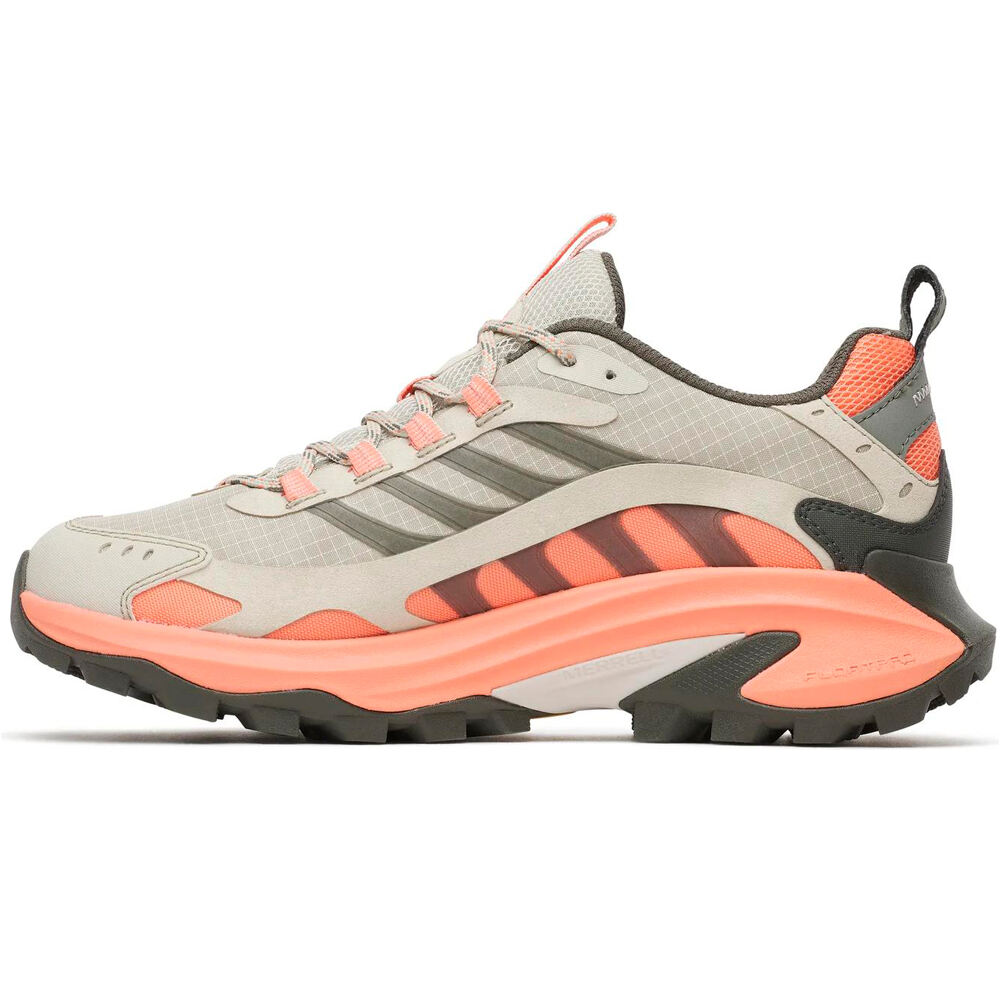 Merrell zapatilla trekking mujer MOAB SPEED 2 GTX GRIS puntera