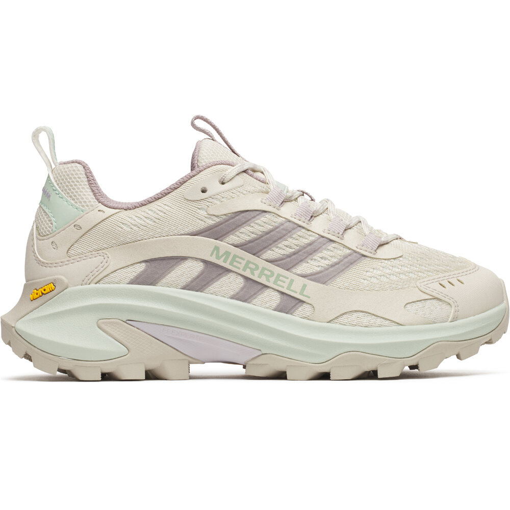 Merrell zapatilla trekking mujer MOAB SPEED 2 MARRON lateral exterior