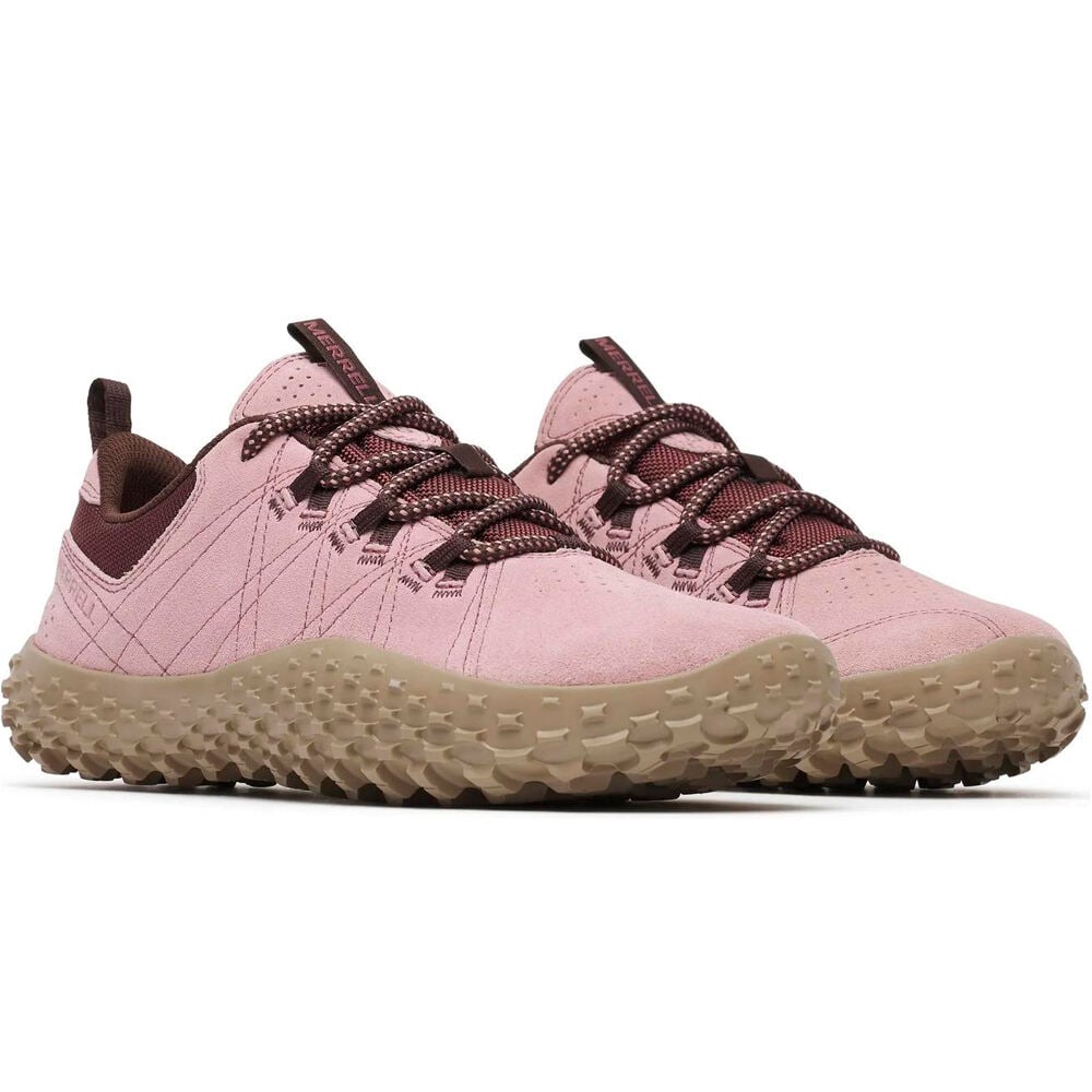 Merrell zapatilla trekking mujer WRAPT ROSA lateral interior