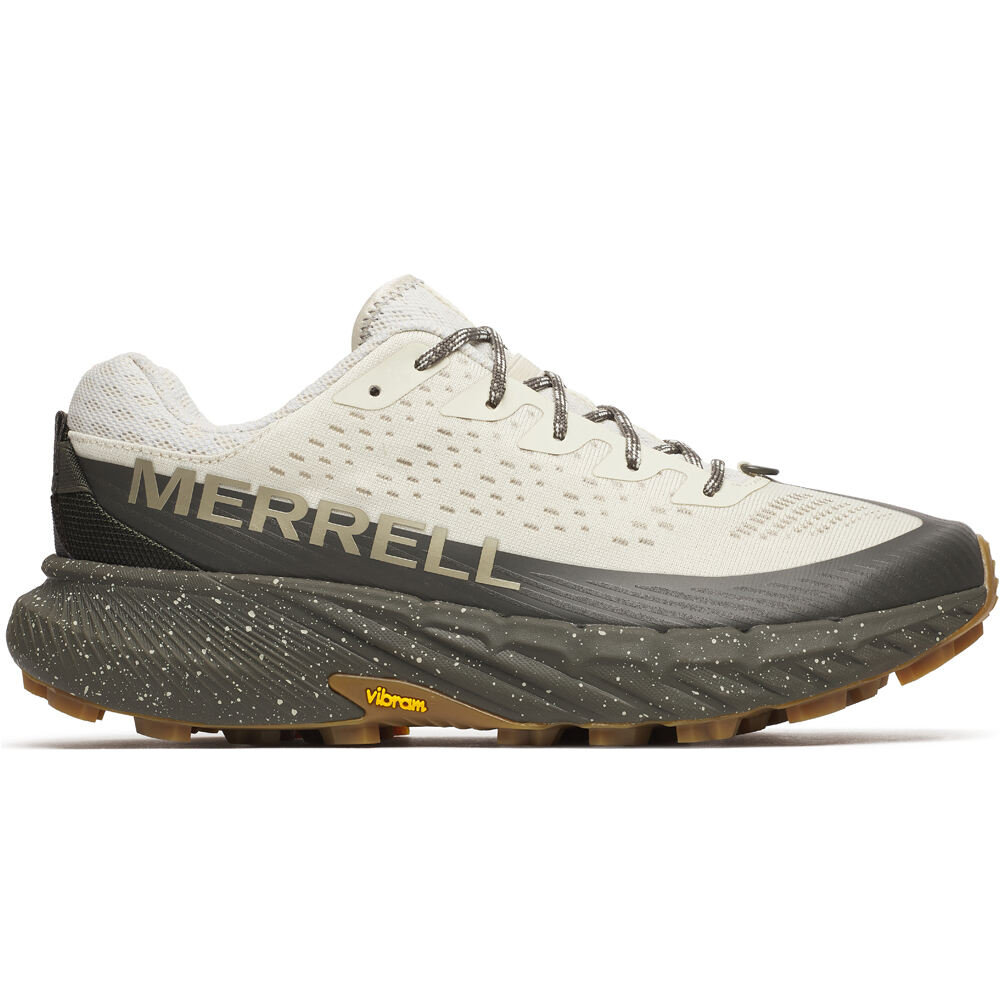 Merrell zapatillas trail hombre AGILITY PEAK 5 MARRON lateral exterior