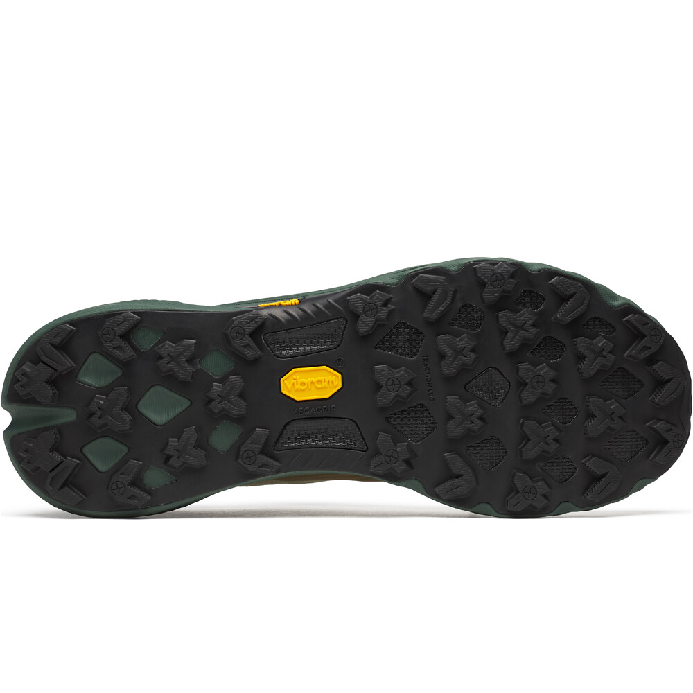 Merrell zapatillas trail hombre AGILITY PEAK 5 MARRON vista superior