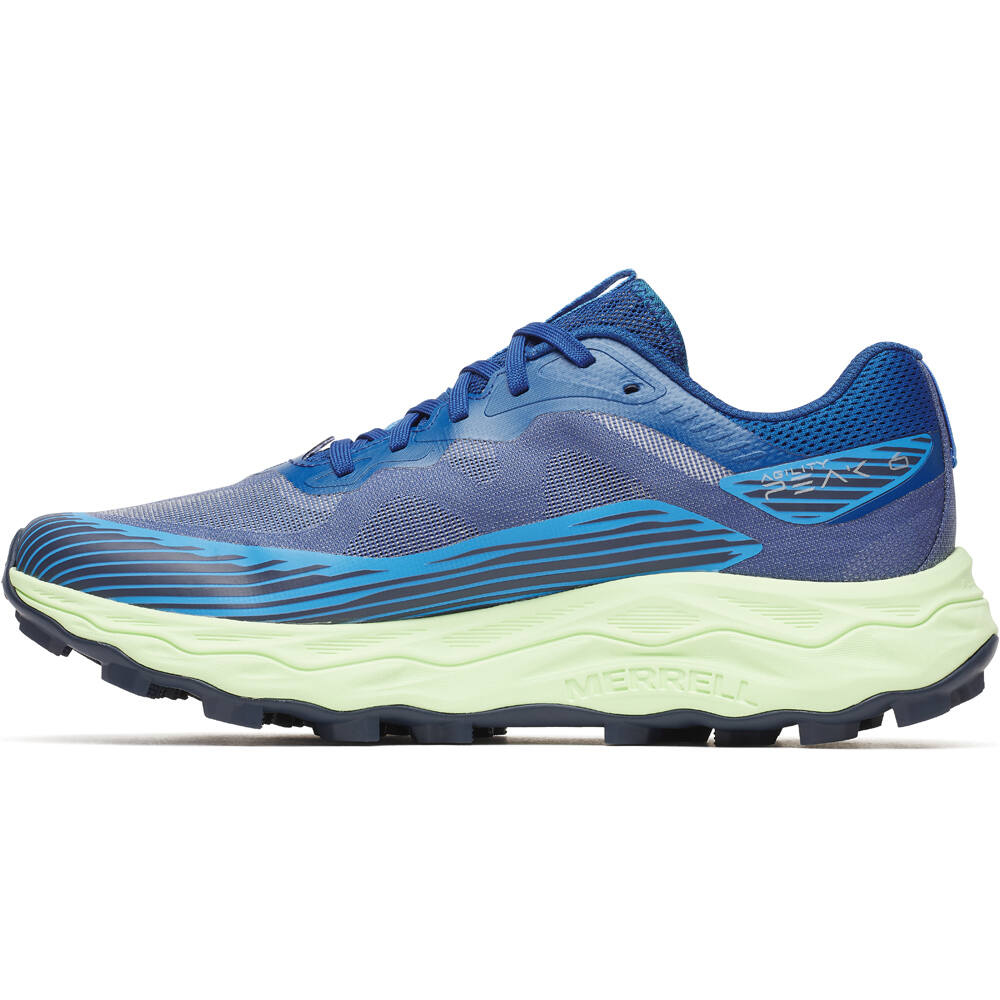 Merrell zapatillas trail hombre AGILITY PEAK 6 AZUL puntera