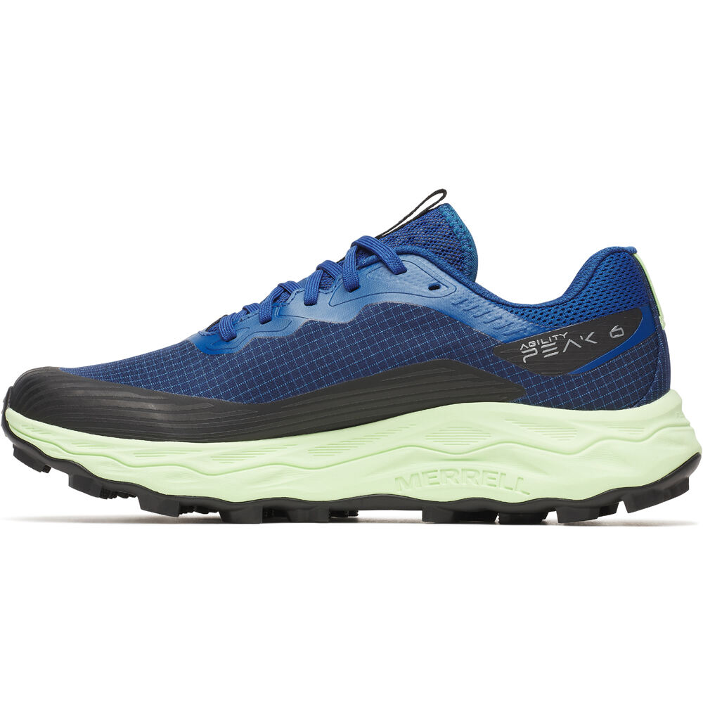 Merrell zapatillas trail hombre AGILITY PEAK 6 GORE-TEX AZUL puntera