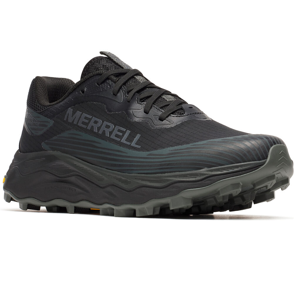 Merrell zapatillas trail hombre AGILITY PEAK 6 GORE-TEX NEGRO lateral interior