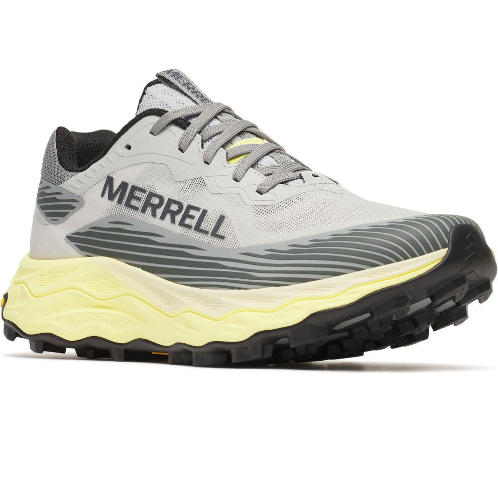 Merrell zapatillas trail hombre AGILITY PEAK 6 GRIS lateral interior