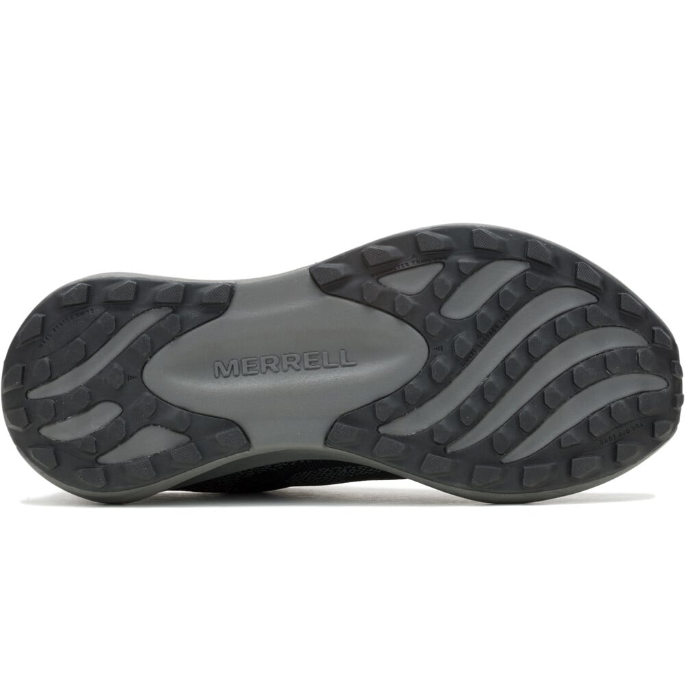 Merrell zapatillas trail hombre MORPHLITE GORE-TEX NEGRO vista superior