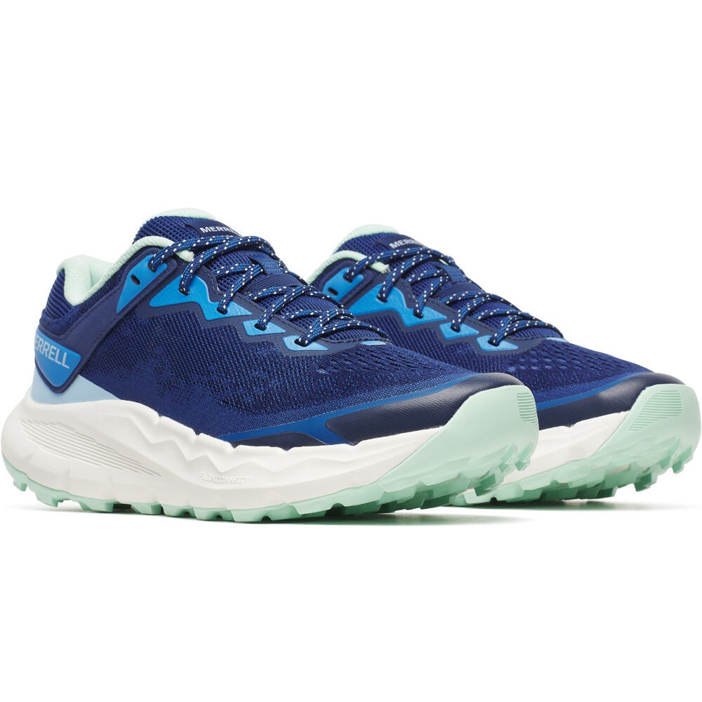 Merrell zapatillas trail hombre NOVA 4 AZUL lateral interior