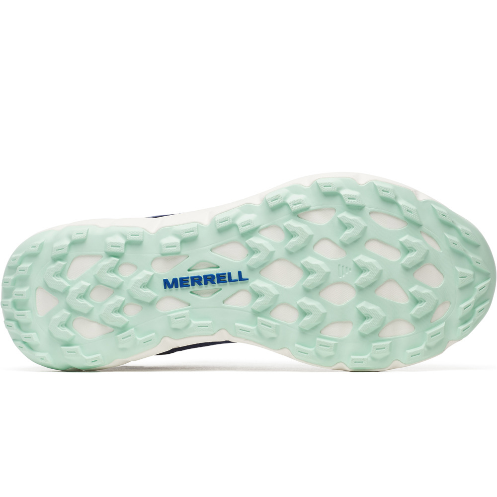 Merrell zapatillas trail hombre NOVA 4 AZUL vista superior