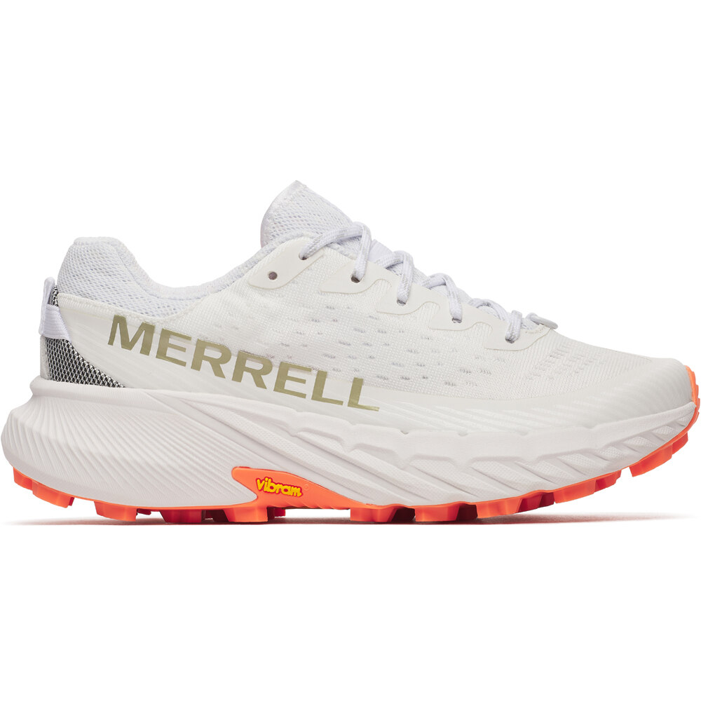 Merrell zapatillas trail mujer AGILITY PEAK 5 BLANCO lateral exterior