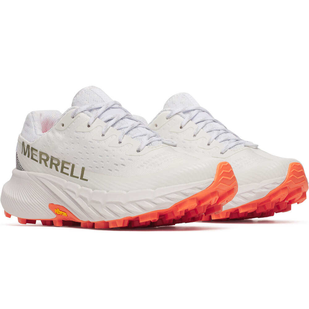 Merrell zapatillas trail mujer AGILITY PEAK 5 BLANCO lateral interior