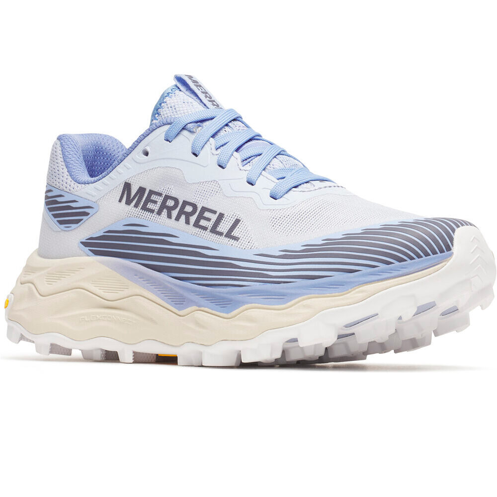 Merrell zapatillas trail mujer AGILITY PEAK 6 AZUL lateral interior