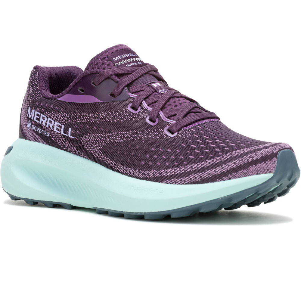 Merrell zapatillas trail mujer MORPHLITE GORE-TEX MORADO lateral interior