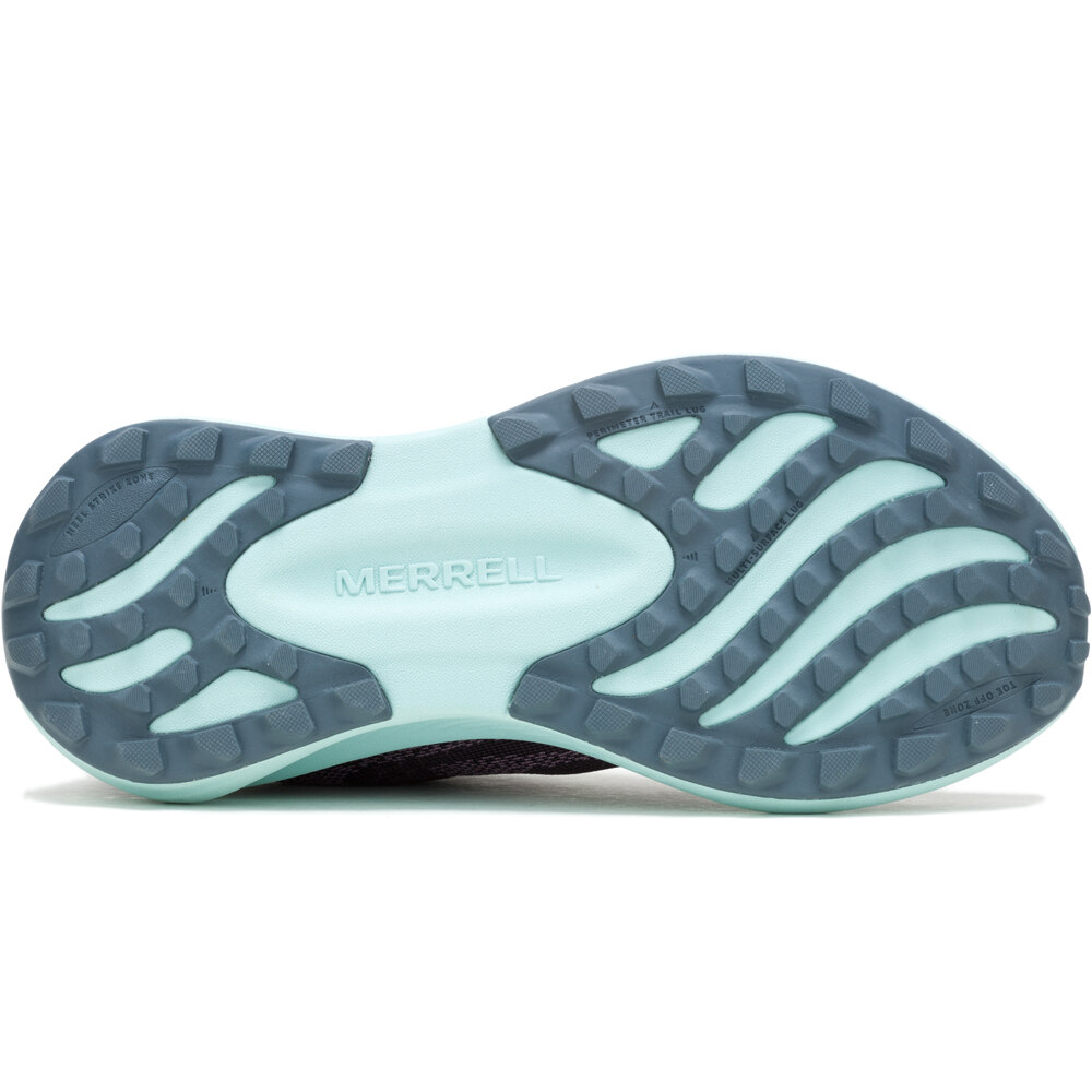 Merrell zapatillas trail mujer MORPHLITE GORE-TEX MORADO vista superior