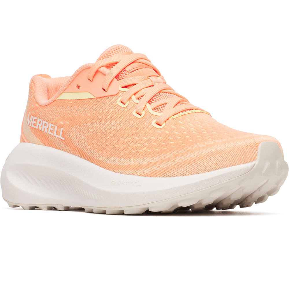 Merrell zapatillas trail mujer MORPHLITE NARANJA lateral interior