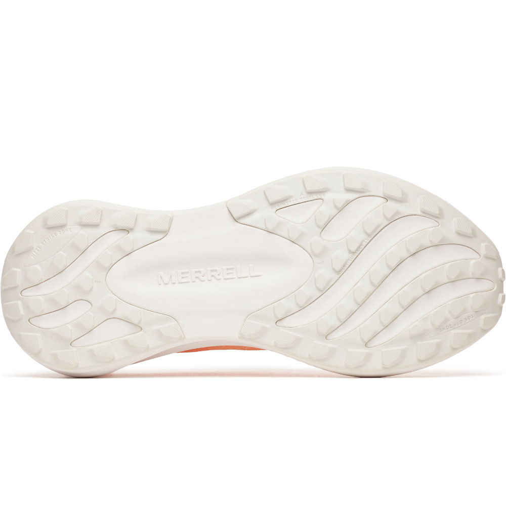 Merrell zapatillas trail mujer MORPHLITE NARANJA vista trasera