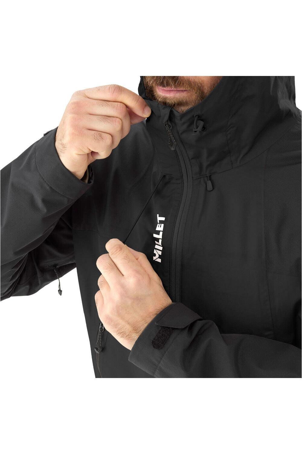 Millet chaqueta impermeable hombre FITZ ROY NEGRO 03