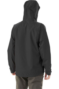 Millet chaqueta impermeable hombre FITZ ROY NEGRO vista trasera