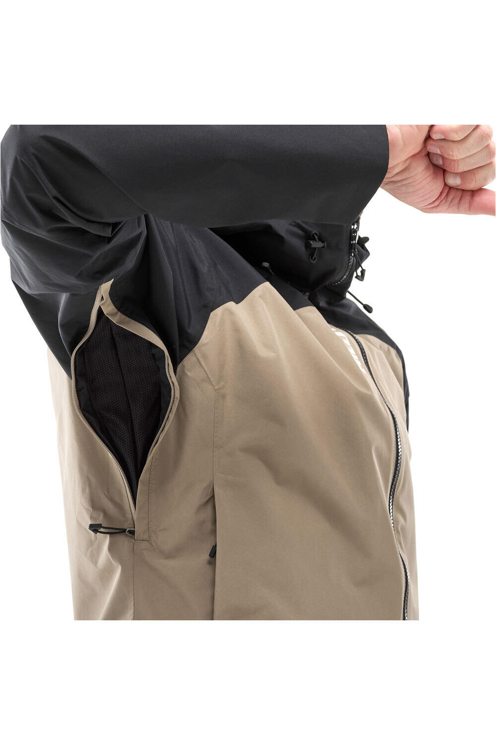 Millet chaqueta impermeable hombre SENECA GORE-TEX 2L MARRON 07