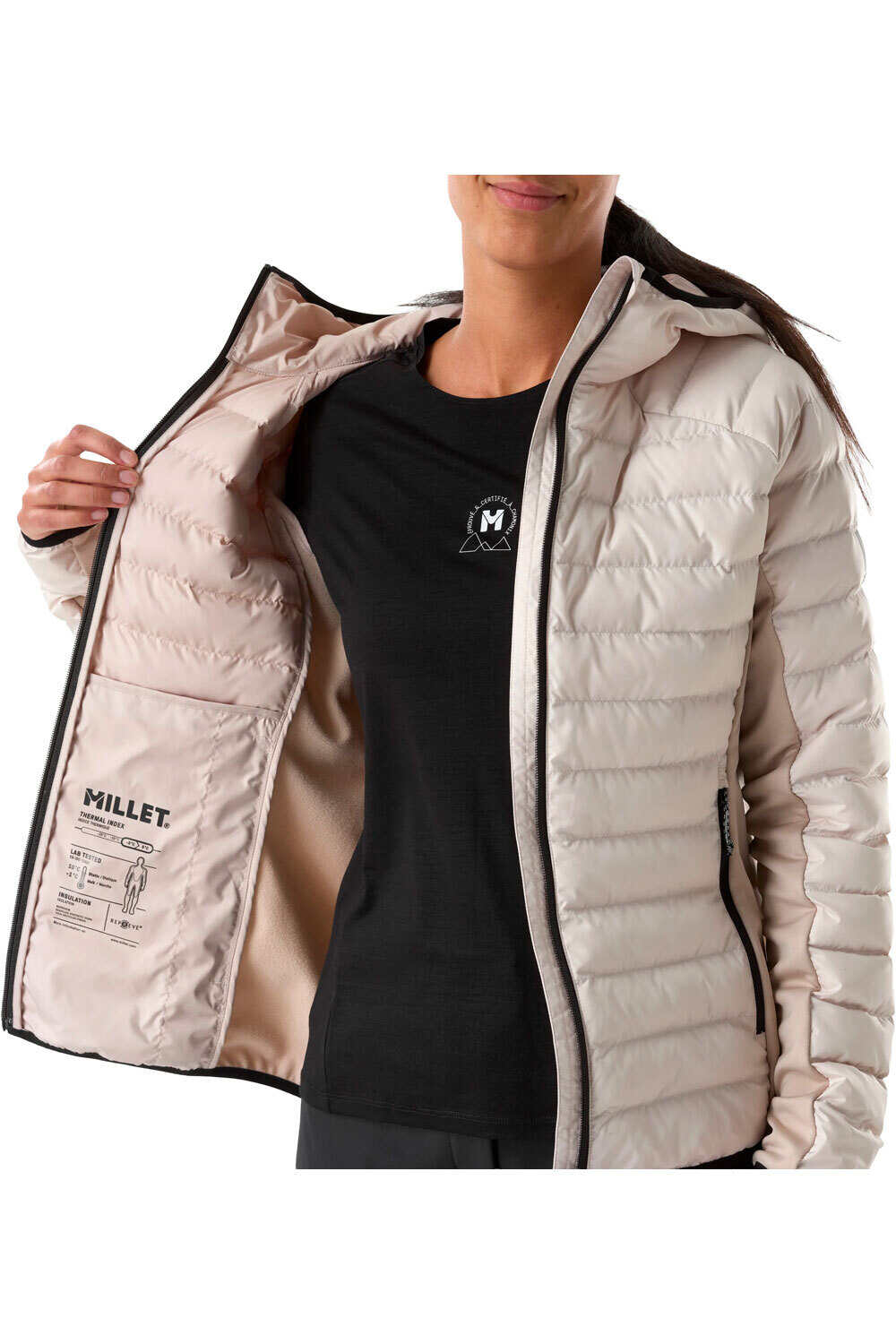 Millet chaqueta outdoor mujer FITZ ROY WARM HOODIE W  03