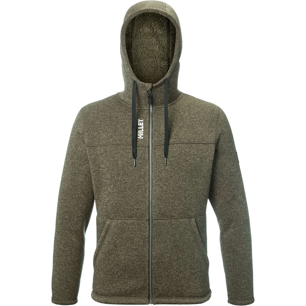 Millet forro polar hombre CHAMONIX KNITWARM HOODIE M  03