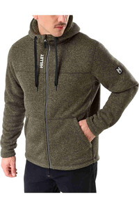 Millet forro polar hombre CHAMONIX KNITWARM HOODIE M  vista detalle