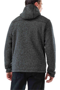 Millet forro polar hombre CHAMONIX KNITWARM HOODIE M  vista trasera