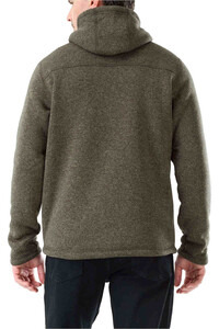 Millet forro polar hombre CHAMONIX KNITWARM HOODIE M  vista trasera