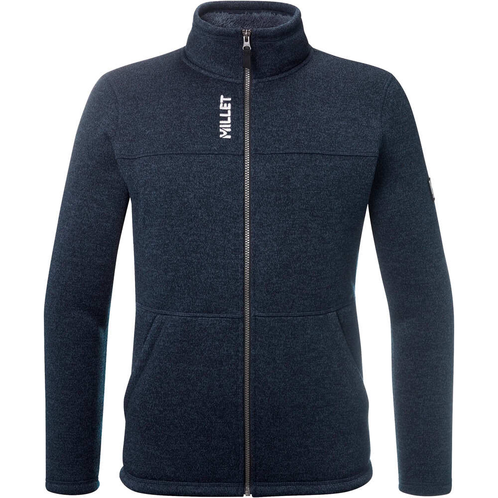 Millet forro polar hombre CHAMONIX KNITWARM JKT M AZUL 03