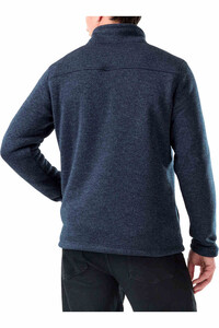Millet forro polar hombre CHAMONIX KNITWARM JKT M AZUL vista trasera