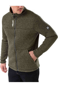 Millet forro polar hombre CHAMONIX KNITWARM JKT M  vista detalle