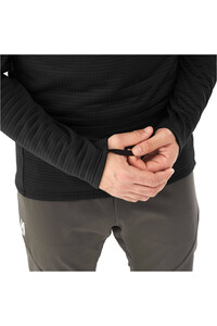 Millet forro polar hombre INTENSE NEGRO vista detalle