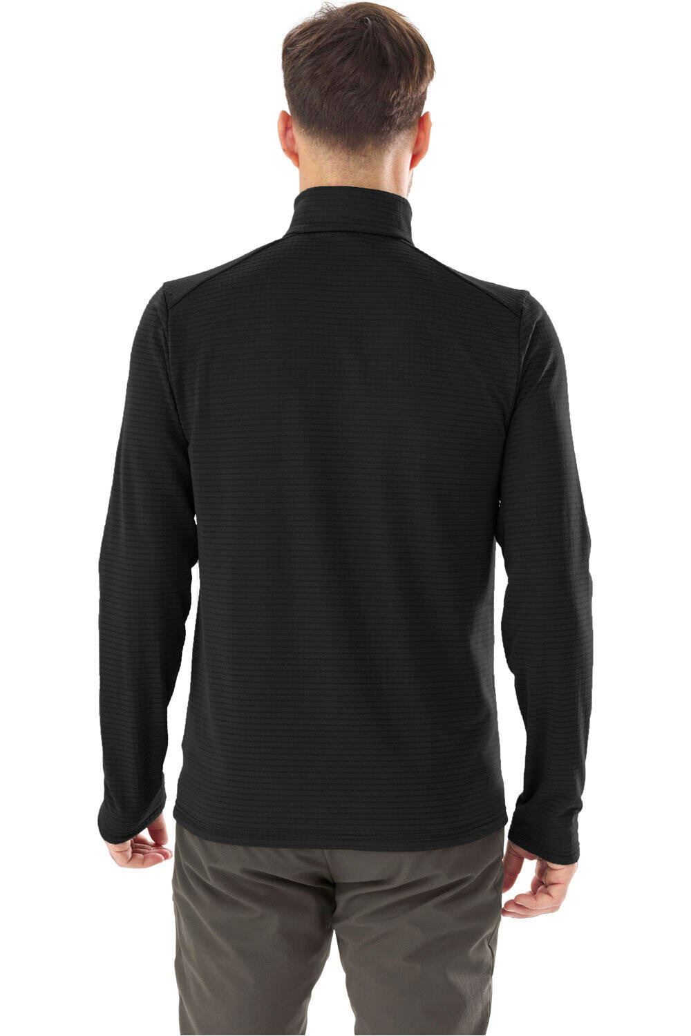 Millet forro polar hombre INTENSE NEGRO vista trasera