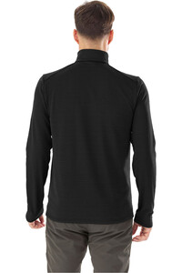 Millet forro polar hombre INTENSE NEGRO vista trasera