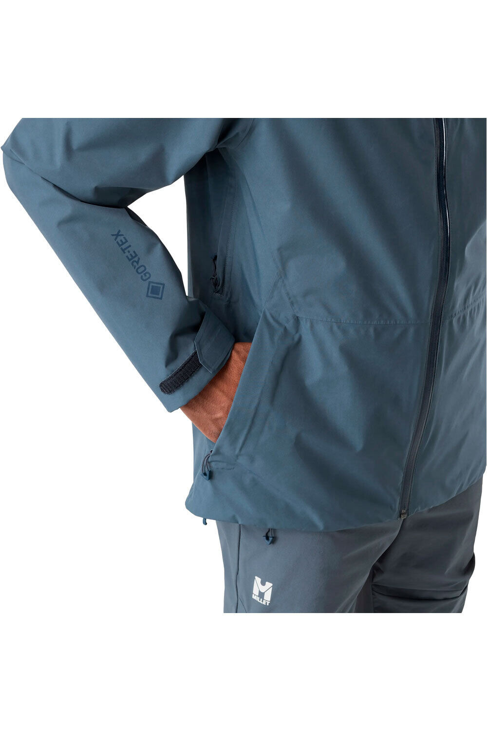Millet forro polar hombre UBIC GTX 2L JKT M AZUL vista detalle