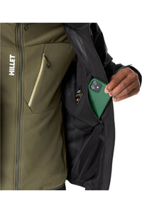 Millet forro polar hombre UBIC GTX 2L JKT M NEGRO 05