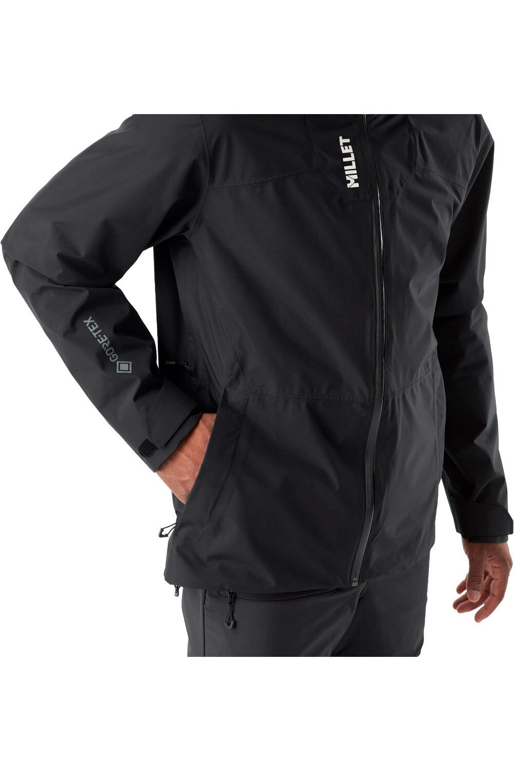 Millet forro polar hombre UBIC GTX 2L JKT M NEGRO vista detalle