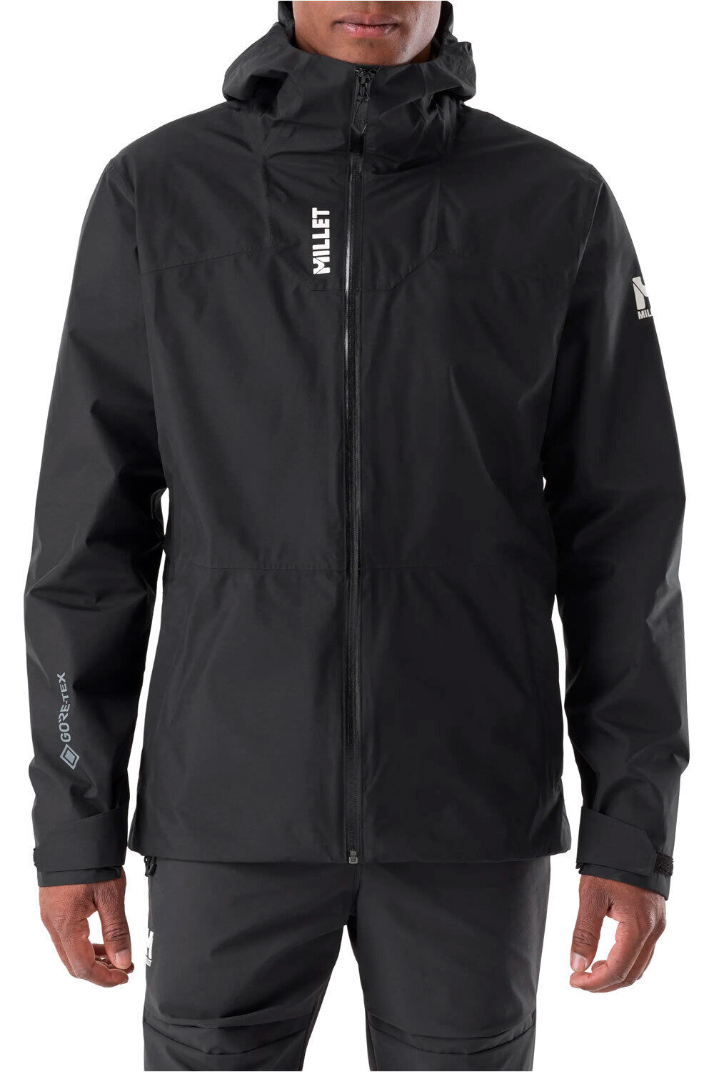 Millet forro polar hombre UBIC GTX 2L JKT M NEGRO vista frontal