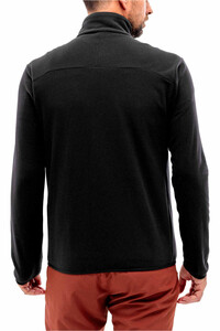 Millet forro polar hombre UBIC LIGHTGRID JKT M NEGRO vista trasera