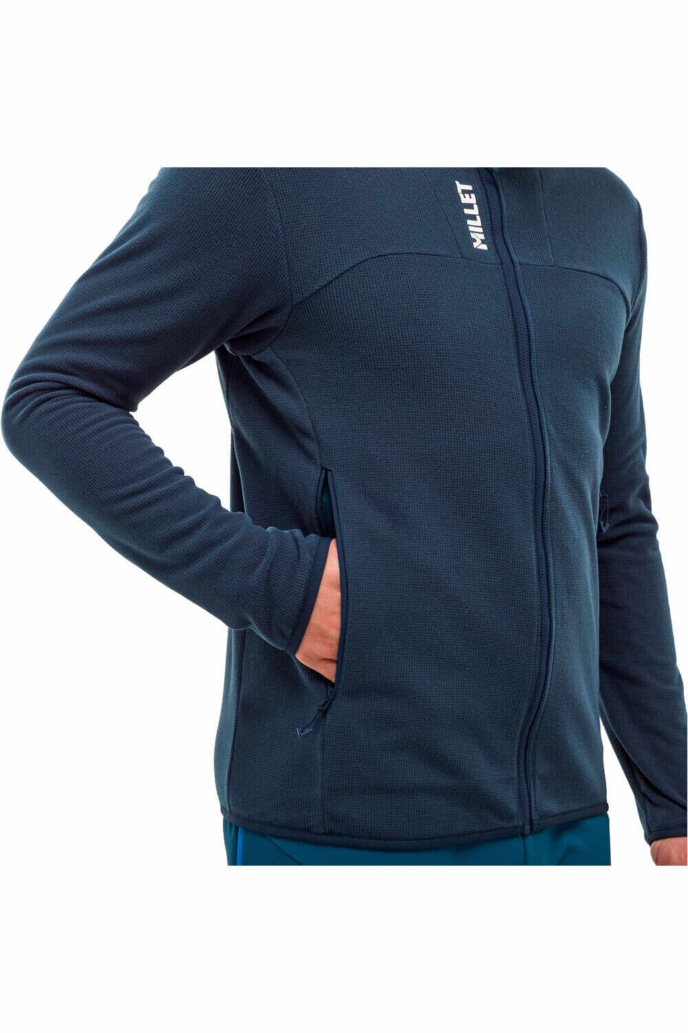 Millet forro polar hombre UBIC LIGHTGRID JKT M  vista detalle
