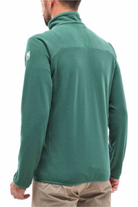 Millet forro polar hombre UBIC LIGHTGRID VERDE vista trasera