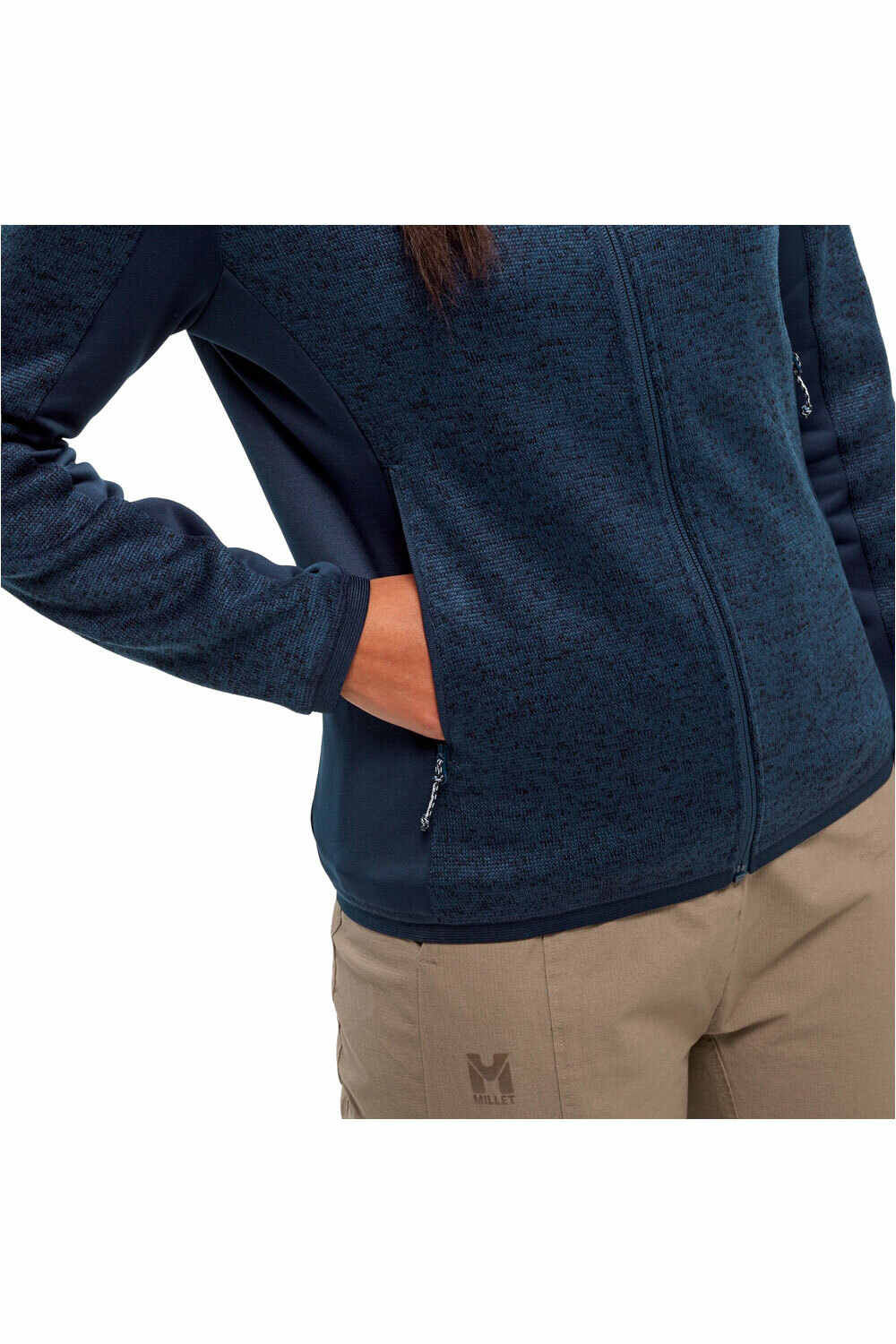 Millet forro polar mujer CHAMONIX KNIT JKT W  vista detalle