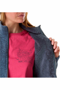 Millet forro polar mujer CHAMONIX KNITWARM JKT W AZUL 03