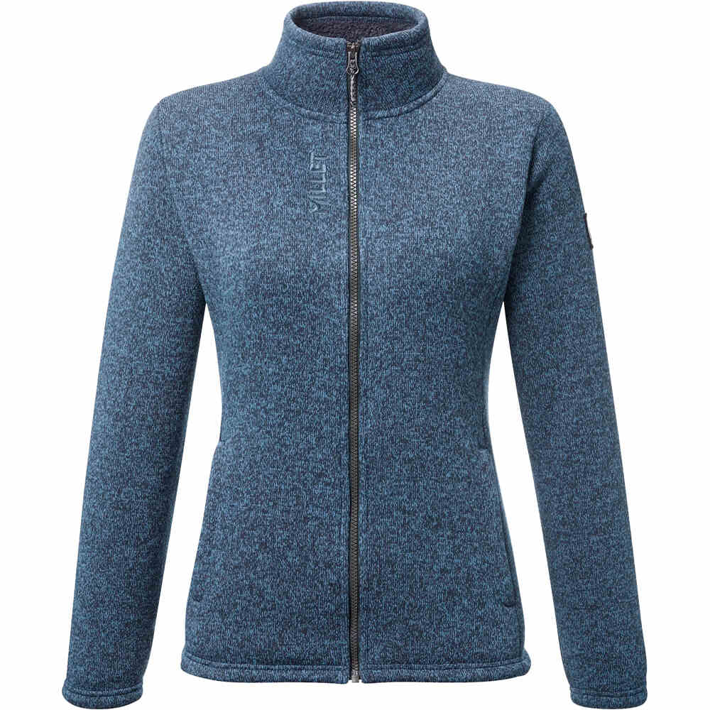 Millet forro polar mujer CHAMONIX KNITWARM JKT W AZUL 04