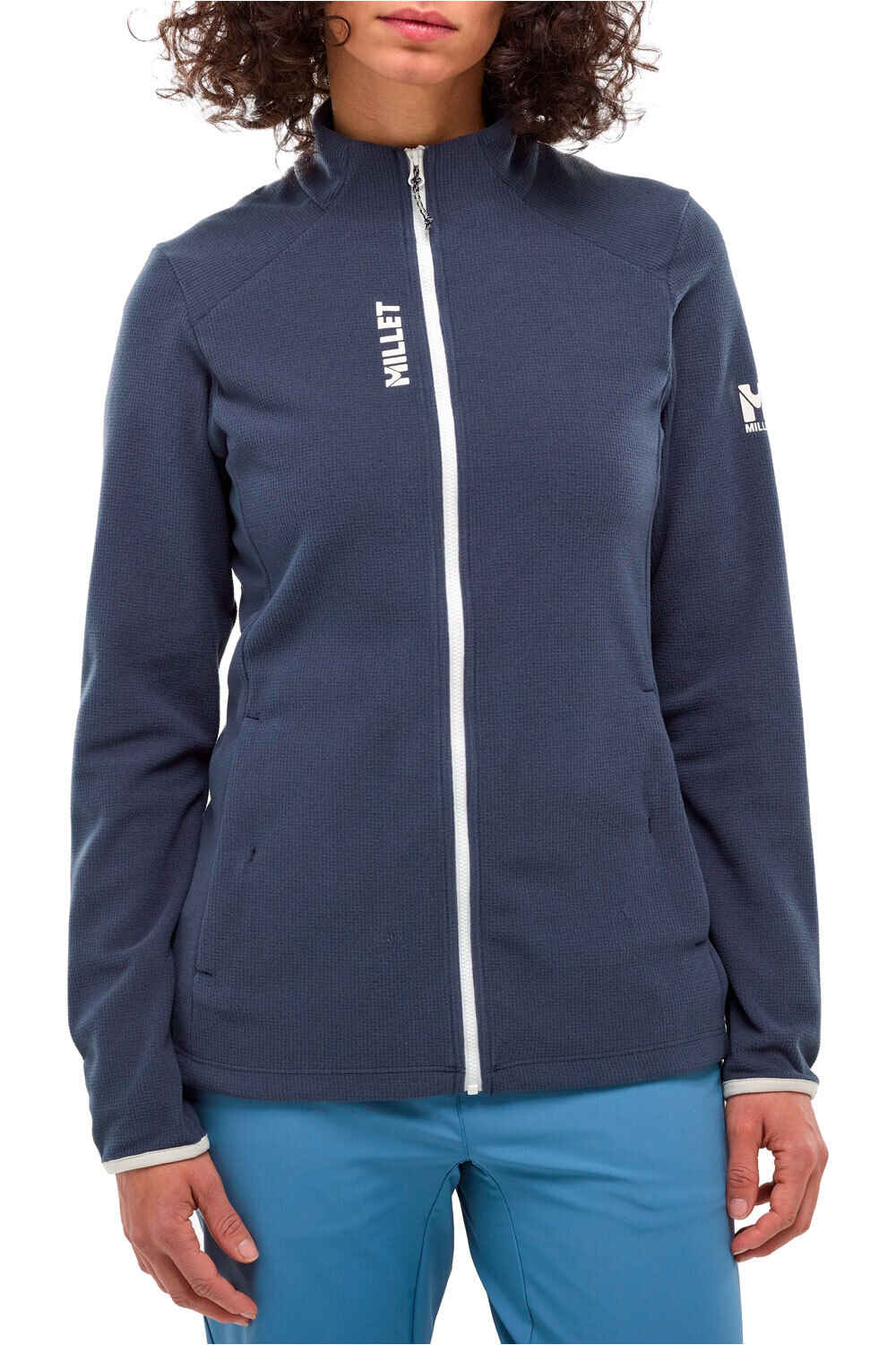 Millet forro polar mujer UBIC LIGHTGRID JKT W  vista frontal