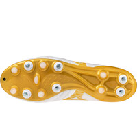 Mizuno botas de futbol cesped natural MORELIA NEO IV PRO MIX SG BLANCO vista trasera